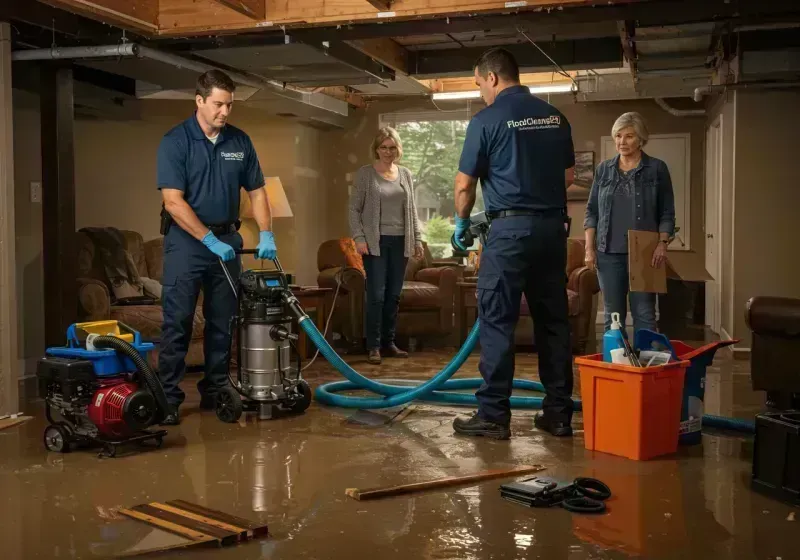 Basement Water Extraction and Removal Techniques process in Mertzon, TX